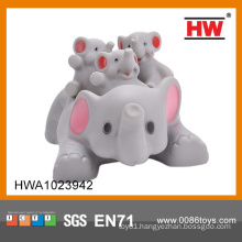 2015 Hot sale funny soft elephant rubber toy